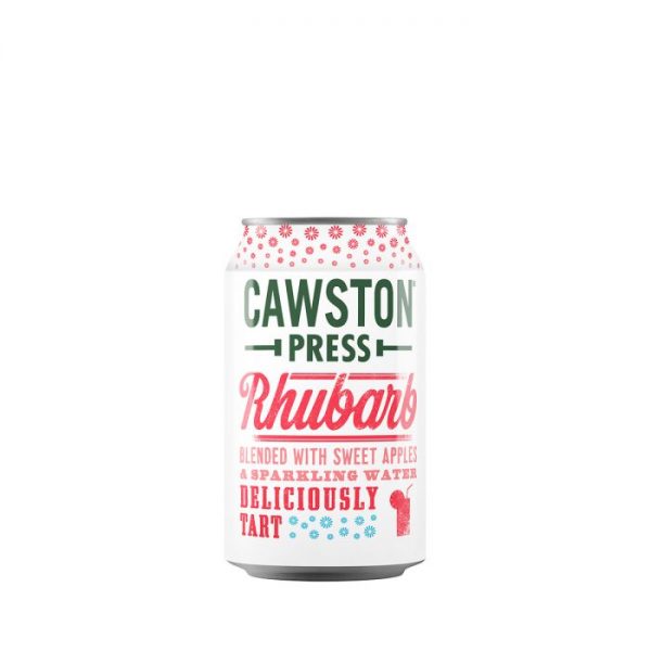 Cawston Press Sparkling Rhubarb Juice - 330ml Can