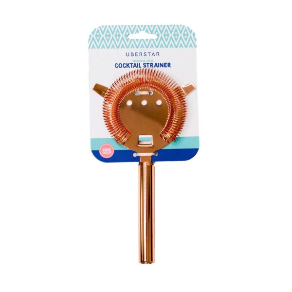 UBERSTAR Hawthorne Cocktail Strainer - Rose Gold - Image 2