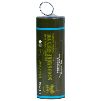 Black - Vulcan Smoke Grenade Ring Pull 60 Sec (5 Pack)